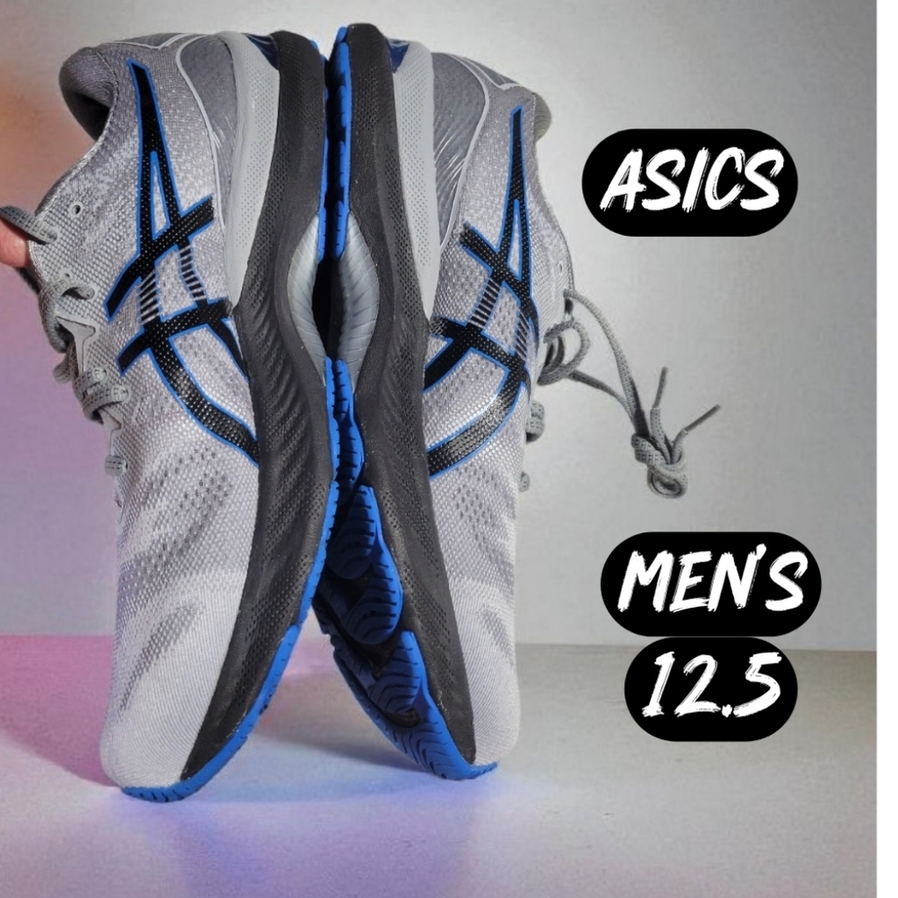 ASICS Gel-Ninbus 23 Gray and Blue Athletic Snikers